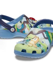 Bluey Kids Sandal Classic Clog – รองเท้าแตะสำหรับเด็กวัยหัดเดิน ลายการ์ตูน กันลื่น ระบายอากาศได้ดี และน้ำหนักเบา #210557