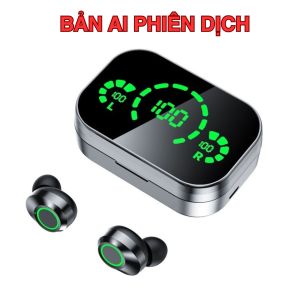 Tai Nghe AI Dịch Thuật YD03 - Hỗ Trợ Tất Cả Ngôn Ngữ Cảm Ứng Thông Minh Chống Ồn Nghe Gọi Rõ Nét