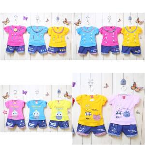 Stelan Baju Anak Celana Semi Jeans /COD/Baju Bayi/ Dress Anak Perempuan / Baju Model Anak / Baju Anak Murah / Baju Anak Pendek / Set Baju Anak / Dress Anak / Daster Anak / Fashion Anak / LCShop / Baju Murah / Baju Murah Jakarta / Set Baju Anak Perempuan