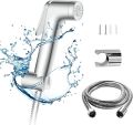 JOMOO Toilet Bidet Spray Set for Toilet Wall Mounted Toilet Bidet Spray Set with Holder and 1.2m Hose Bathroom Sprayer for Personal Hygiene. 