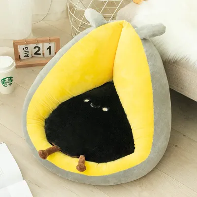 Ghế nhồi bông ghế lười tựa lưng bọc nhung cao cấp size to chọn mầu - Thingkids