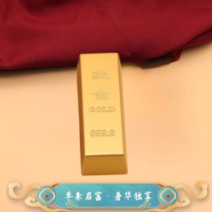 金条 開光招财 聚宝盆 元宝 风水 Jongkong  黄铜实心 金块 金砖 金条 摆件  Artificial Gold Bar Crafts 招财 生意兴隆 开业大吉 fenghshui items 百福铜缸 招财摆件