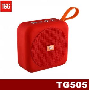 T&G TG-505 Portable Subwoofer Splashproof Portable Bluetooth HiFi Bass Speaker