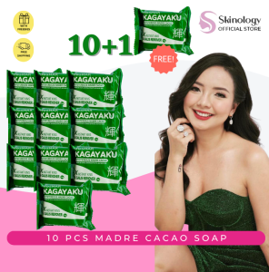 BUY 10 PCS + FREE 1 MADRE CACAO Rosmar mysterious madre cacao soap 135g for human and pet removes scars mange fungus redness itchy skin tickles fleas