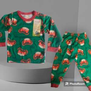 Setelan Baju Tidur Anak 6 - 30 Bulan Tangan Panjang Merk Velvet