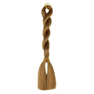 วิกผมผมปลอมความยาว60ซม. ทนความร้อนได้เส้นเส้นใยสังเคราะห์ผมสำหรับจัดแต่งทรงผมและการแต่งหน้าแบบตุ๊กตาแบบใหม่