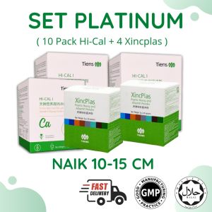 SET HI-CAL & XINCPLAS UBAT TINGGI BADAN BEST SELLER Peninggi badan Herbal Original Bantu Tambah Tinggi Badan Heightup Increase Grow Up Bantu Pertumbuhan Tulang Cepat 5 cm Body Fit