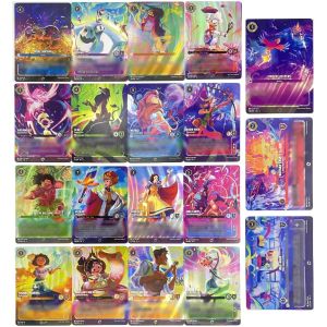 LORCANA Enchanted Chapter 1-2-3-4-5-6-7-8 Cards Ursulas Return/Into the Inklands/Rise of the Floodborn Proxy Cards English Ver2026