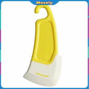 Masely Kitchen Scraper Oil Stain Cleaning Dirty Pan Pot Dishes Cleaner Tools Silicone Spatula Cake Baking