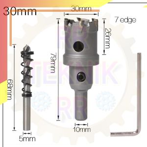 New!! Mata Hole Saw Dril Bit Mata Bor Pelubang Besi Logam Metal ( BISA COD )