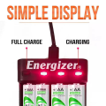 100% original Energizer AA AAA rechargeable battery 1.2V 2450mAh 900mAh and Energizer 904U 1.2V charger. 