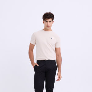 Khaki Bros. - คาคิบรอส - Round neck T-shirt Regular Fit - เสื้อยืดคอกลม ทรง Regular Fit - KM25K030