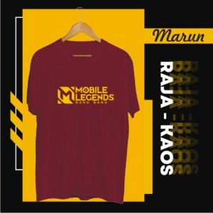 KAOS MOBILE LEGEND TERBARU NEW pakaian pria tshirt dan kaos dalam