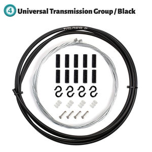 [COD]5 Colors MTB Bicycle Brake Cable 4mm Gear Shift Cable Set Wear-resistant Smooth Line Tube Internal 0-rings Buckles Tail Caps Bicycle Accessories