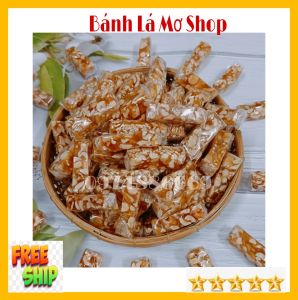 Kẹo mè xửng mềm dẻo ít ngọt Bến Tre  - BÁNH LÁ MƠ SHOP