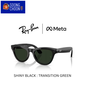 Ray-Ban Meta Gen 2 AI Glasses Skyler RW4014 Matte Black Shiny Black Clear Lens Polarized Transition Smart Wearables Smart Glasses