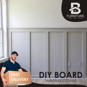 Batten Wall/Shiplap/Shiplap Wind Coating MDF/Shiplap wall/DIY Slat wall/MDF Board/Wainscoting