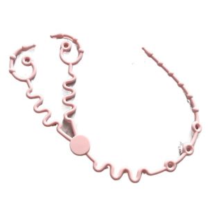 WEIYA Portable Silicon  Anti-drop Chain Adjustable Safety Pacifier Holder Clips Useful Double Head Hanging Rope Anti Loss Belt Infant