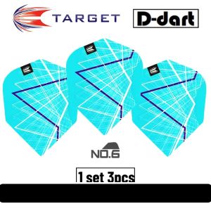 TARGET DARTS FLIGHT- MIKURU SUZUKI G3 PRO.ULTRA NO.6 (Shape) Dart Flights 3Pcs/Pack