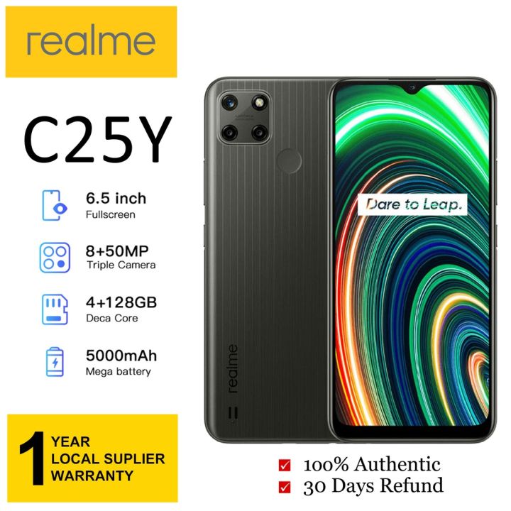 Realme C25Y Phone Original CellPhone 12GB + 512GB 5G Smartphone Android ...