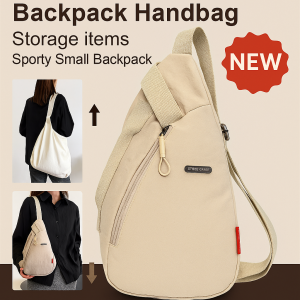 Fashionable Lightweight Sling Bag for Women and Men Casual Crossbody Waterproof Shoulder Messenger Bag