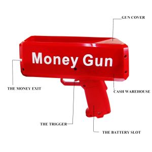 Mainan Pistol Uang Mainan Cash Toy Money Gun - MONEY GUN