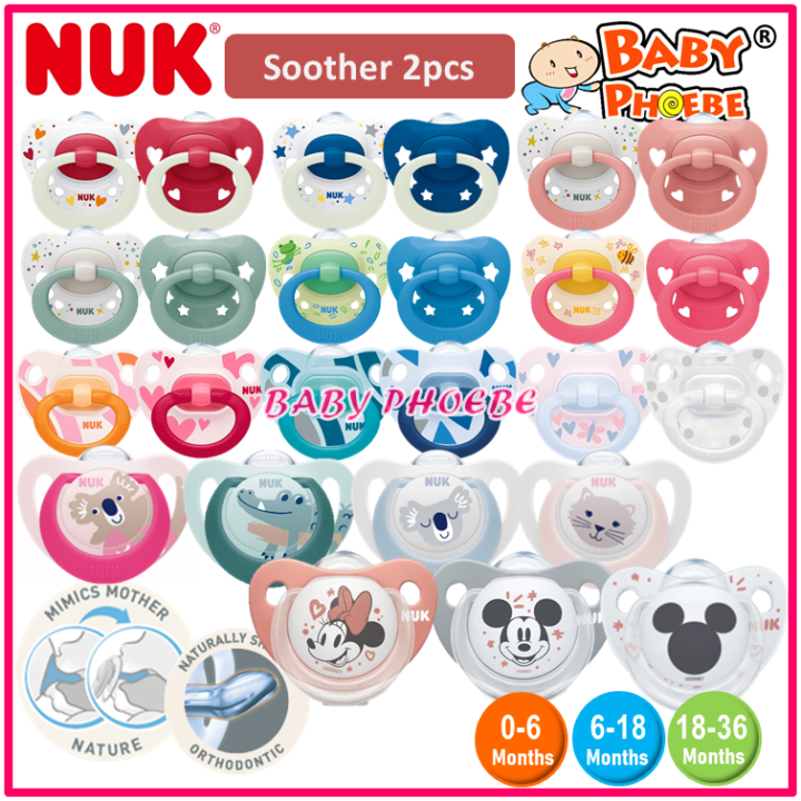 NUK First Choice Soft Baby Dummy | 0-6 maanden | Orthodontische