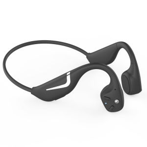 【🔥SG SELLER🔥】RICHMENTGADGET Bone Conduction Headphones Professional Waterproof Wireless Headset Wireless Microphones Bluetooth Headphone with Noise Cancelling Mic with RGB LED Night Light Open Ear Headset for Office Meeting Running Cycling Driving