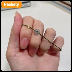 【2-3 days delivery】 Fashion Creative Lucky Rich Flower Hand Rope Ring For Women Men Adjustable Handmade Braid Bracelets Jewelry Couple Gifts