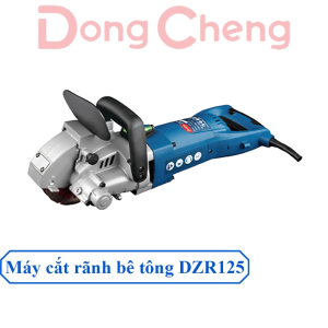 Máy Cắt Rãnh Tường Bê Tông DongCheng DZR125 3000W - 5 Lưỡi Song Song Có Hút Bụi & Bơm Nước Chuyên Thi Công Điện Nước