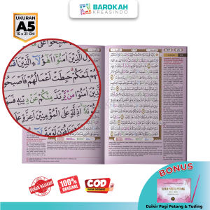 AlQuran Ar Rahman Per Juz A5 Al-Mubarok Al Quran Terjemahan Dan Tajwid Al Quran 30 Juz Lengkap Al Quran A5 Alquran Perzuz Quran Terjemah Dan Tajwid Al Qur An Tajwid Warna Al Quran Tajwid Qur An Terjemah Alquran Dan Terjemahan Tajwid Warna Lengkap
