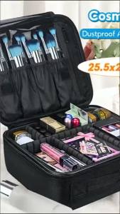 Travel Makeup Bag Portable Beg Kosmetik 旅行化妆包 for Cosmetic & Hair Tools