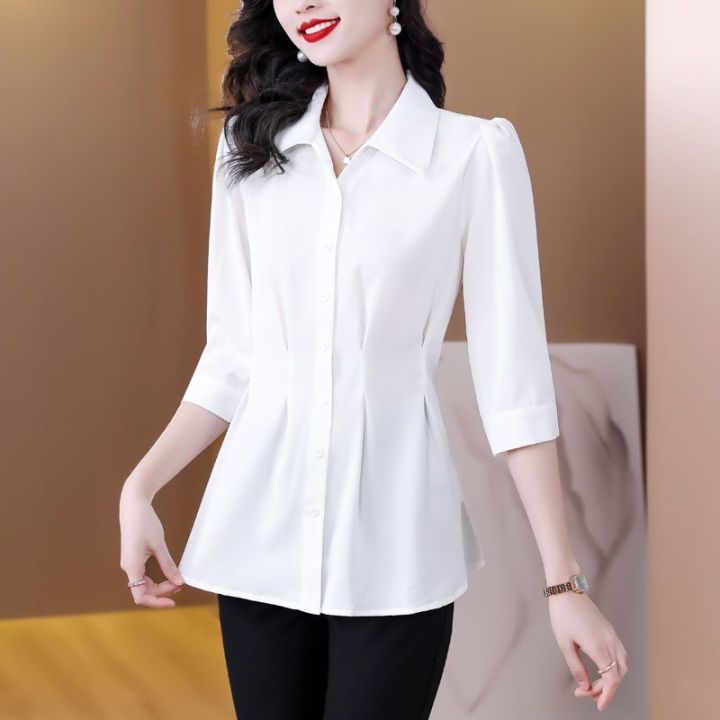 Fancy Tops Womens Evening Wear Blouses Bell Sleeve Top S For Women