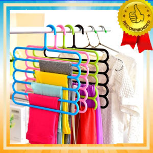 Hanger Susun 5 Laundry | Gantungan Baju 5 Susun Magic Hanger Gantungan Jilbab 5 in 1 | Gantungan Pakaian