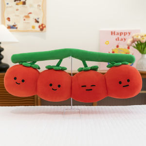 หมอนมะเขือเทศ หมอนนอน ตุ๊กตาสัตว์ยัดไส้ ของขวัญวันเกิด ของเล่นขนาดใหญ่