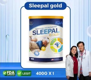 "Original" Sleepal Gold Milk Powder Helps for Anti Stress and Insomnia 400Grams
