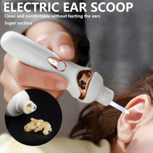 Electric Safe Vibration Painless Vacuum Ear Wax Pick Cleaner Remover Spiral Ear Cleaning Device Dig Wax Ear pick For Kid