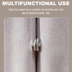 Curtain Buckle Anti-leakage Buttons Suitable for Different Sizes Beautiful Magnetic Smooth Surface