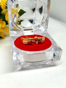 Tiara Jaya Mas #Anting Emas Jepit Ukir Pinnie Untuk Dewasa dan Remaja Anting Clip Pinnie Ukir Mas 700
