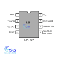 IC tạo xung NE555 555 DIP8. 