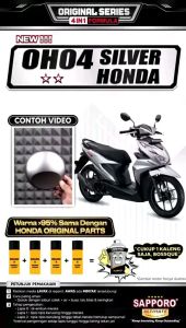Sapporo Ultimate OH04 Matte Silver Honda/cukup 1kaleng bos/Original Series 4in1/silver doff/cat semprot/pylox/pilox/pilok