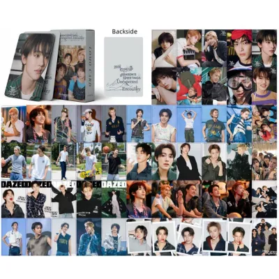 KPOP BOYS laser Lomo Card 50/55 pcs holographic TNT CORTIS Photocard Album STRAY KIDS KARMA DESIRE UNLEASH YOI