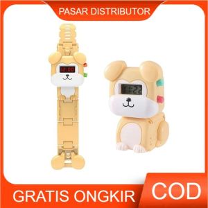 Mainan Anak ANIMAL TRANSFORMING WATCH Robot Jam Tangan Robot Anak Anak Mainan Anak Perempuan - Mainan Anak Laki Laki