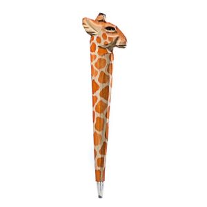 GONUUWGL Handcrafts Pen Wood Carving Animal Pen Quick-Drying Writing Smoothly Creative Neutral Pen Novelty Writing Animal Shape Gel Pen School  Office