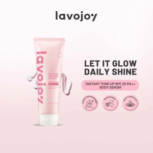 LAVOJOY Let It Glow Daily Shine Body Serum Instant Tone Up SPF 20 PA++ (New Shade)