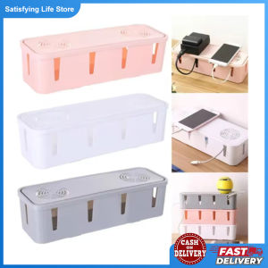 1Pc Wire Cable Management Box Wire Cable Box Dust-proof Power Strip Wire Case
