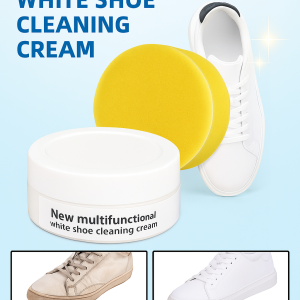 New Multifunctional White Shoe Cleaning Paste for All Seasons  Suitable for Sneakers  Casual Shoes  Canvas Shoes  Effective Stain Removal  Reusable