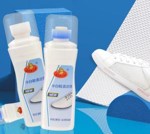 White Shoes Eraser Cleaner Sneakers Whitening Shoe Care Cleaning Tool 90ml
