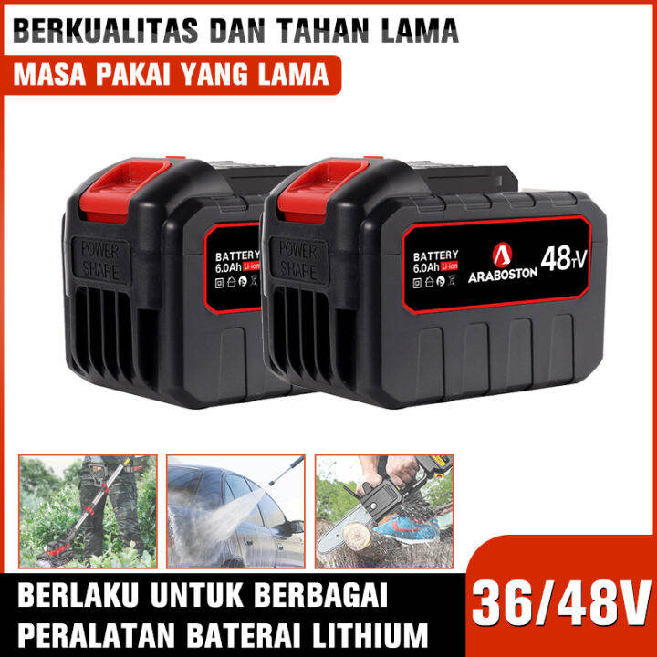 Mesin Potong Rumput Baterai V V V V Li Ion Batteries Aksesoris