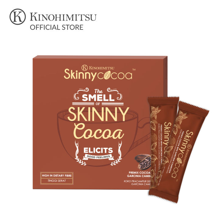 New Flavour Kinohimitsu Skinny Cocoa 14s Slimming Lazada